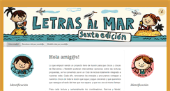 Desktop Screenshot of letrasalmar.net